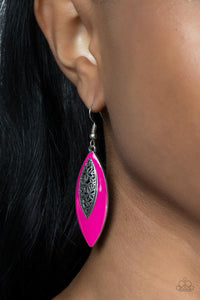 Venetian Vanity - Pink Earrings