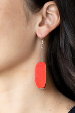 Load image into Gallery viewer, Tamarack Trail - Red  Earrings
