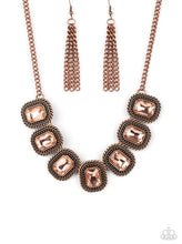 Load image into Gallery viewer, Iced Iron - Copper Necklace
