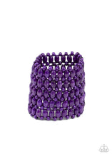 Load image into Gallery viewer, Way Down In Kokomo - Purple Bracelet
