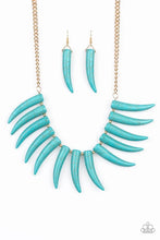 Load image into Gallery viewer, Tusk Tundra Turquoise Necklace Set
