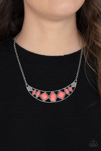 Emblazoned Era - Pink Necklace