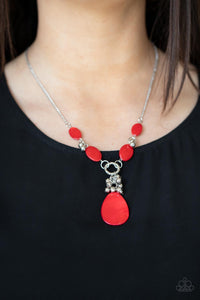 Summer Idol - Red Necklace Set