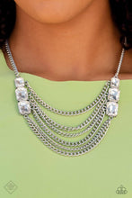 Load image into Gallery viewer, Come CHAIN or Shine Necklace - White Neo
