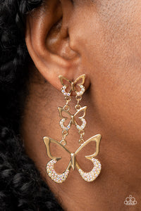 Flamboyant Flutter - Multi Butterfly Earrings