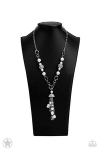 Designated Diva - White Necklace