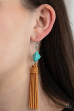 Load image into Gallery viewer, All-Natural Allure - Blue Earrings
