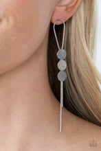 Load image into Gallery viewer, Bolo Beam - Silver Earrings
