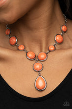 Load image into Gallery viewer, Terrestrial Trailblazer - Orange Necklace Set
