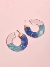 Load image into Gallery viewer, Colorblock Acrylic Earrings
