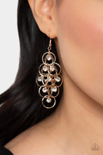 Load image into Gallery viewer, Head Rush - Gold Earrings
