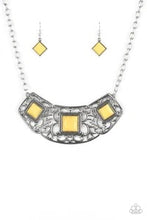 Load image into Gallery viewer, Paparazzi Necklace ~ Feeling Inde-PENDANT - Yellow
