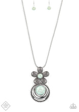 Load image into Gallery viewer, Bohemian Blossom - Blue Necklace
