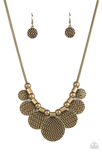 Indigenously Urban - Brass Necklace set