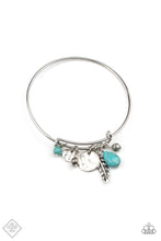Load image into Gallery viewer, Root and RANCH Feather Silver Bracelet
