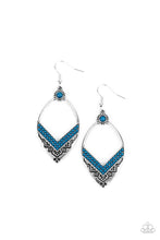 Load image into Gallery viewer, Indigenous Intention blue earring

