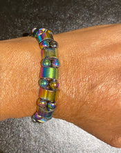 Load image into Gallery viewer, Rainbow Magnetic Stretch Bracelet
