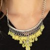 Load image into Gallery viewer, Paparazzi ~ Rio Rainfall Yellow Necklace Set
