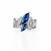 Load image into Gallery viewer, Paparazzi ~ Stay Sassy Blue Ring
